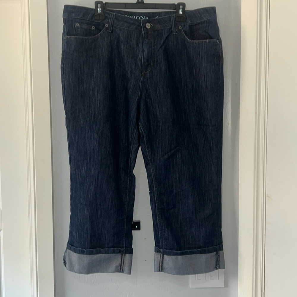 Crop jeans - sz 18W - Merona target